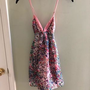 Forever 21 Floral Babydoll Dress